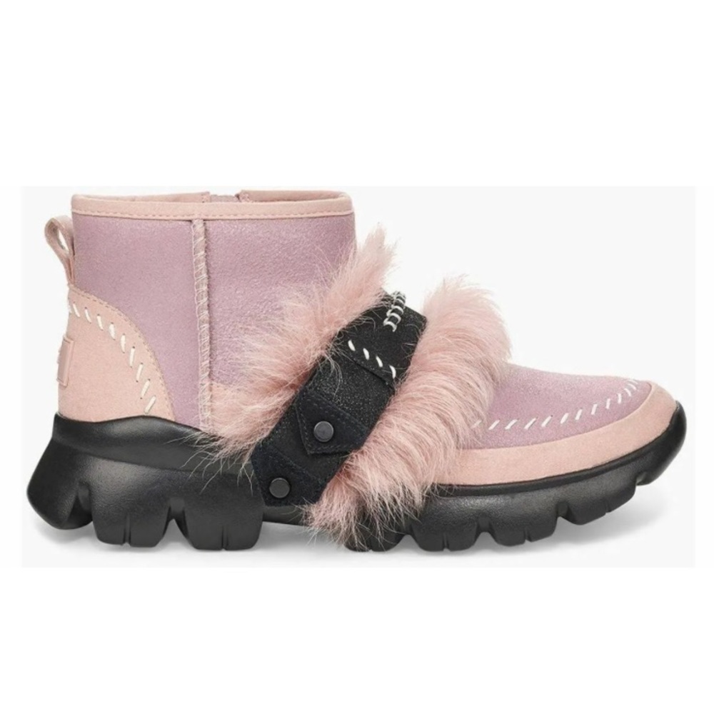 UGG Fluff Pink Punk Boot